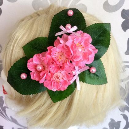 Pretty Hair Accessories Flower Hair Clip Lolita..