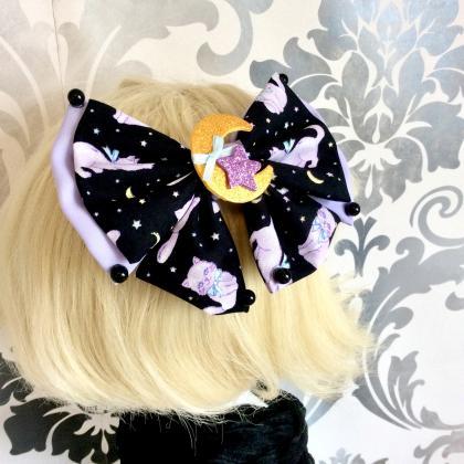 Gorgeous Lolita hair bow cute sweet..
